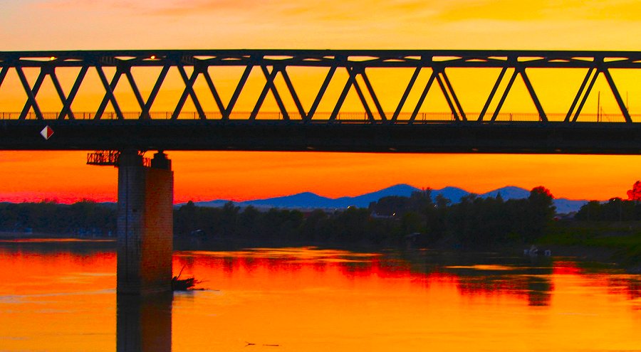 Most i rijeka Sava, Slavonski Brod, Foto: Željko Klindžić, 2026