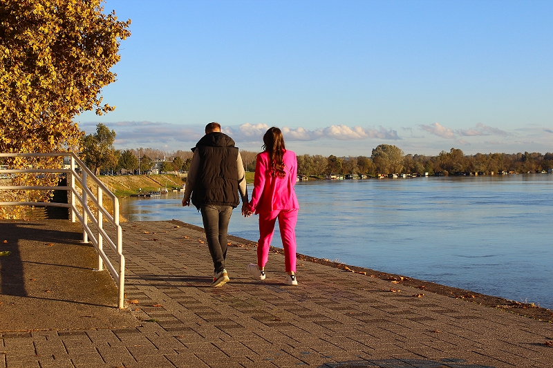 Jesen na šetnici kraj Save