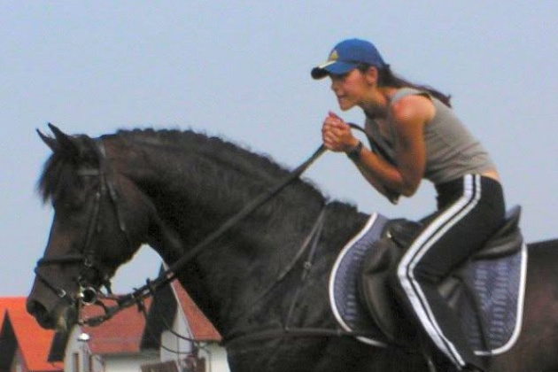 VICTORY - she was first! 