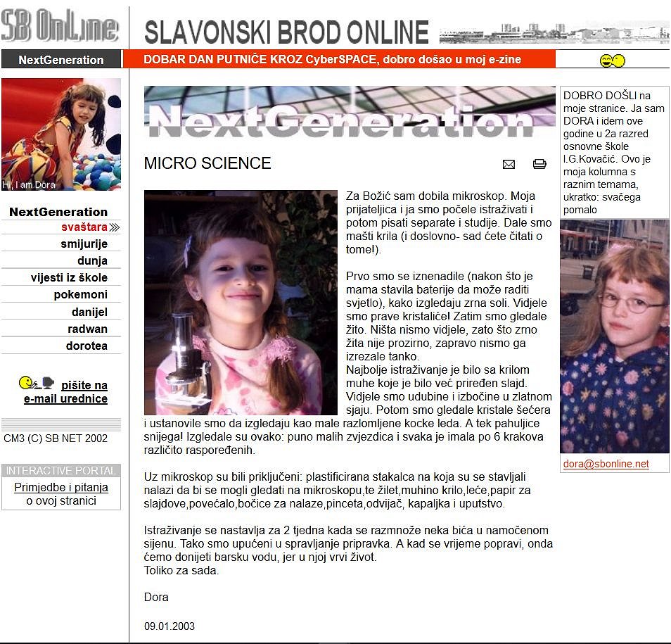 Sjećanje:  NextGeneration WEB 2002.